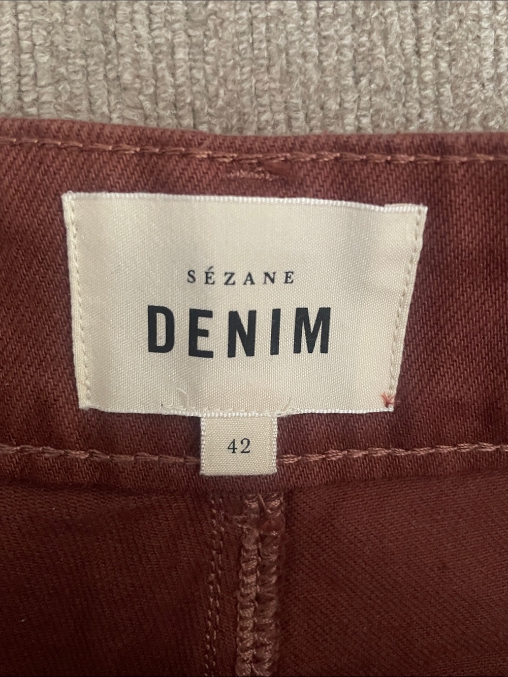 Sezane New 70’s Trousers - Picture 7 of 8